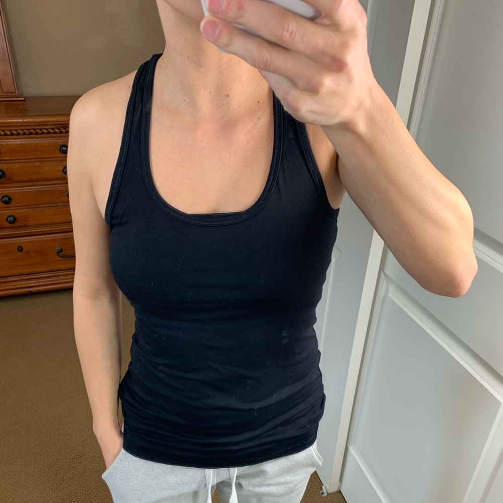 90 DEGREE BY REFLEX BLACK TANK TOP - SIZE S